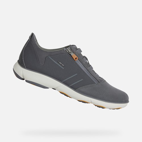 Slip On Geox Nebula Panske Anthracite | 76548-SOHW