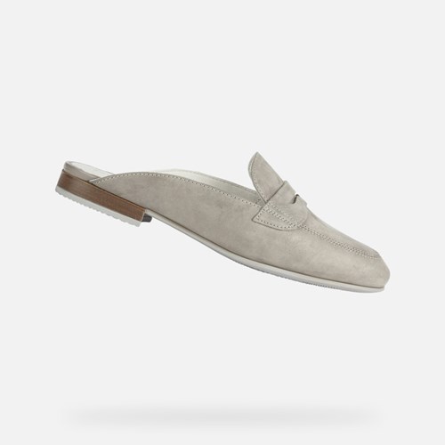 Slip On Geox New Marlina Damske Taupe | 98261-EOML