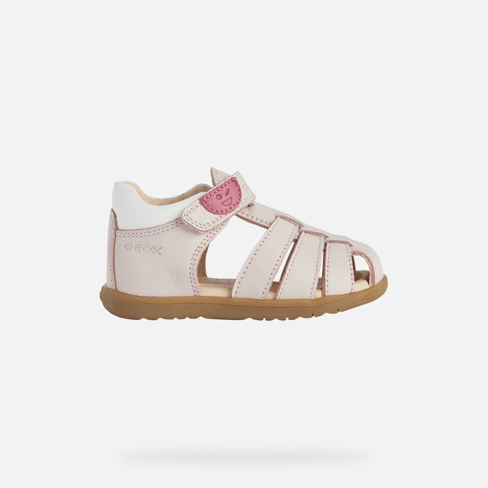 First Steps Geox Sandal Macchia Pre Babatka Svetlo Ruzove | 21984-JPAR