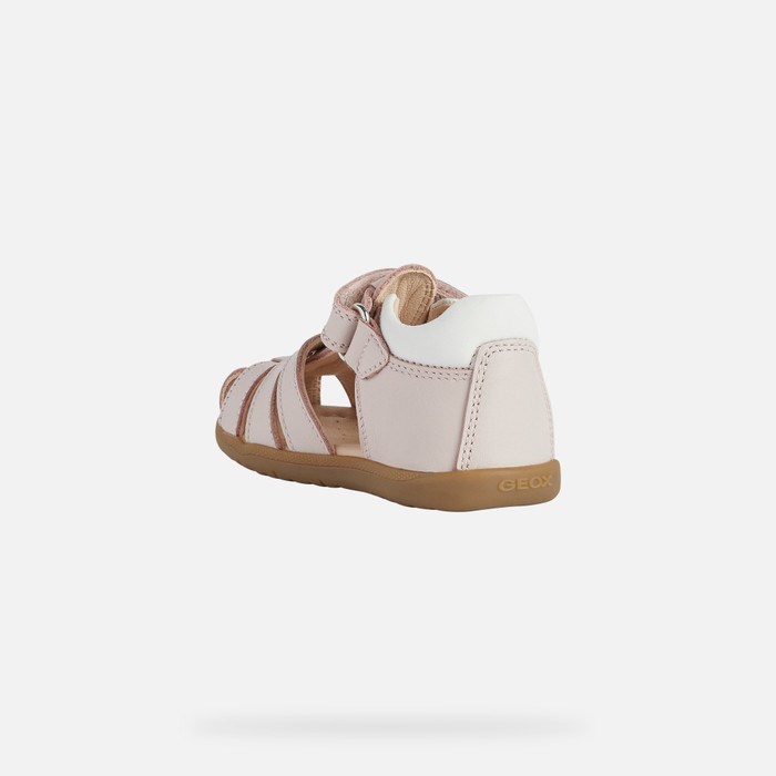 First Steps Geox Sandal Macchia Pre Babatka Svetlo Ruzove | 21984-JPAR