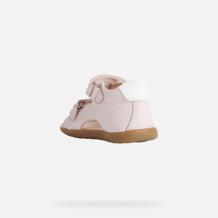 First Steps Geox Sandal Macchia Pre Babatka Svetlo Ruzove | 83241-VFCI