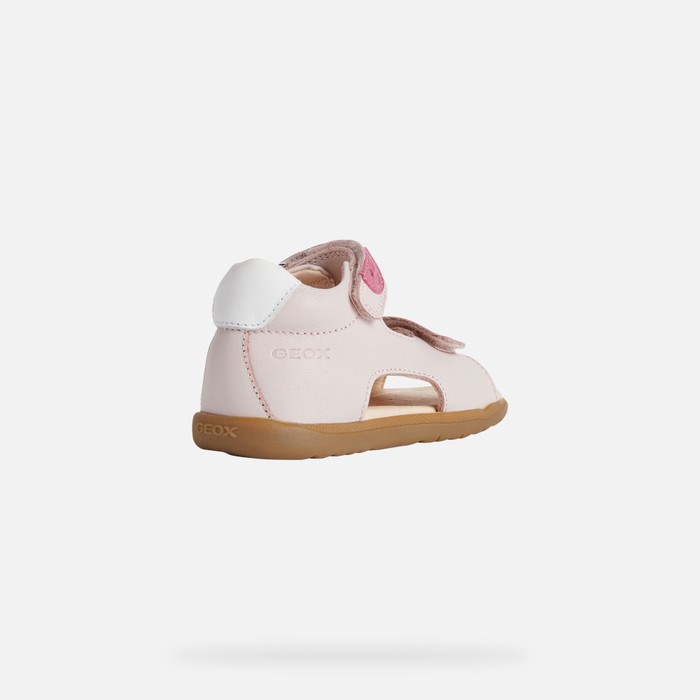 First Steps Geox Sandal Macchia Pre Babatka Svetlo Ruzove | 83241-VFCI